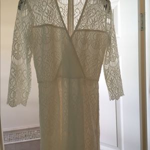 Beautiful lace jumper by The Letter.